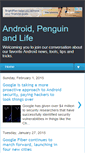 Mobile Screenshot of androidpenguinlife.com